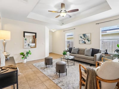 Primary bedroom at 9012 Southwick - 3 bed 2 bath home