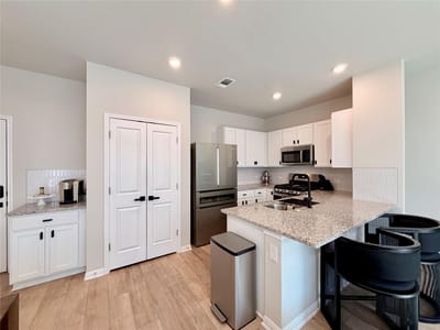Primary bedroom at 9015 Cattle Baron Path Unit #1803 - 3 bed 2 bath home