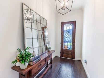 Living area at 9017 Villa Norte DR - 3 bed 2 bath home