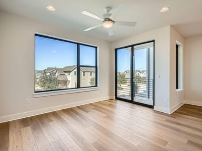 Primary bedroom at 9033 Cattle Baron PATH - 3 bed 3 bath home