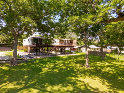 Living area at 9035 Fm 725 - McQueeney Camp, McQueeney, TX