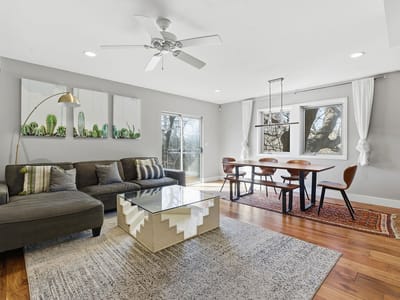 Living area at 904 West Ave Unit #214 - 3 bed 2 bath home