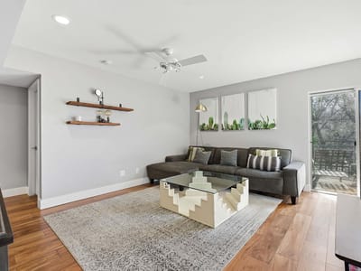 Primary bedroom at 904 West Ave Unit #214 - 3 bed 2 bath home