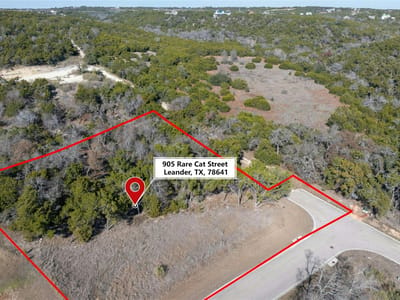 Primary bedroom at 905 Rare Cat St - Grand Mesa at Crystal Falls, Leander, TX