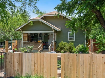Primary bedroom at 905 W 10th ST - 2 bed 1 bath home