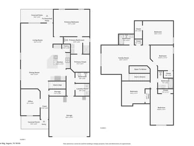 Living area at 9058 Bowie Rdg - 5 bed 3 bath home