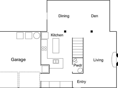 Primary bedroom at 907 Pepperell CT - 3 bed 2 bath home