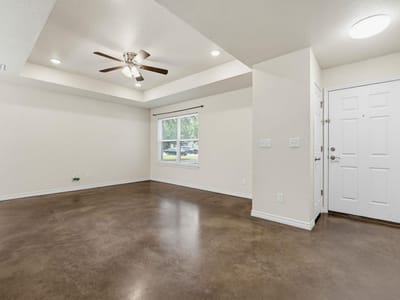 Primary bedroom at 908 E Avenue B - 3 bed 2 bath home