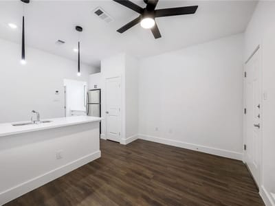 Bathroom at 908 Poplar St Unit #105 - 1 bed 1 bath home