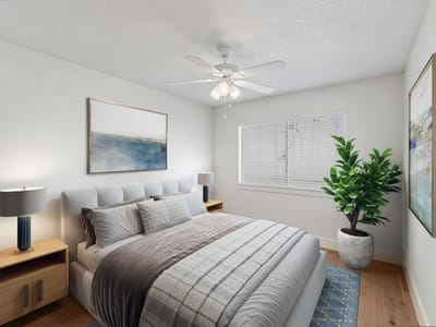 Bathroom at 909 Reinli St Unit #118 - 2 bed 2 bath home