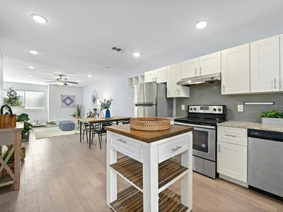 Kitchen at 909 Reinli ST Unit #228 - 2 bed 2 bath home