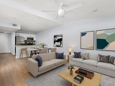 Primary bedroom at 909 Reinli St Unit #232 - 1 bed 1 bath home