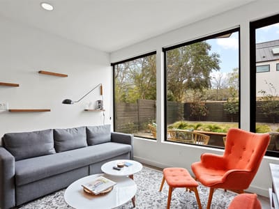 Primary bedroom at 909 W Johanna ST Unit #A - 2 bed 2 bath home