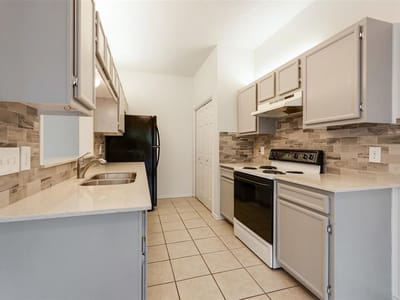 Bathroom at 9100 Mountain Ridge DR Unit #105 - 1 bed 1 bath home