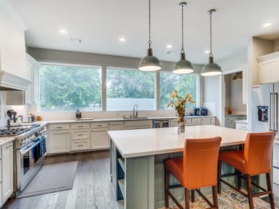 Primary bedroom at 911 Farm St - 4 bed 3 bath home