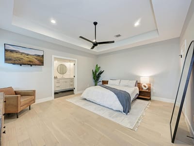 Primary bedroom at 918 Cardinal LN Unit #A - 3 bed 2 bath home