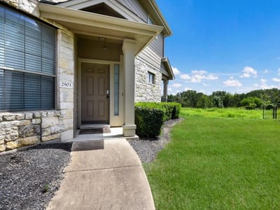 Primary bedroom at 9201 Brodie Ln Unit #2903 - 2 bed 2 bath home