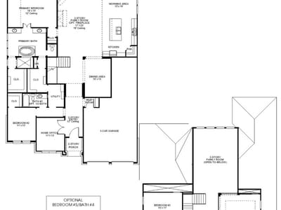 Living area at 9204 Dingo DR - 5 bed 4 bath home