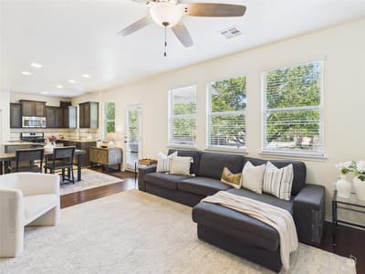 Living area at 9204 Sawyer Fay LN - 5 bed 3 bath home