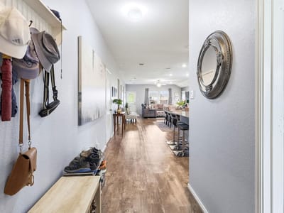 Primary bedroom at 9216 Daisy Cutter Xing - 3 bed 2 bath home