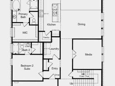 Living area at 9216 Hamadryas Dr - 4 bed 3 bath home