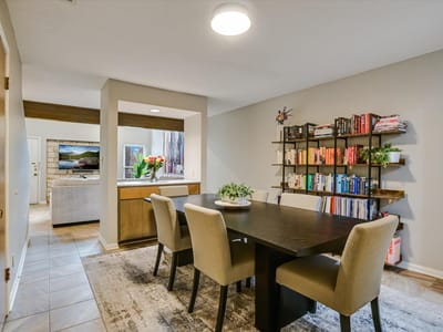 Living area at 9226 Jollyville Rd Unit #122 - 1 bed 1 bath home