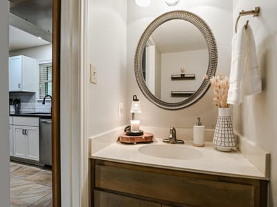Bathroom at 9226 Jollyville Rd Unit #122 - 1 bed 1 bath home