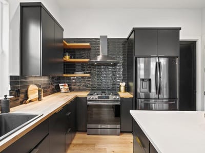 Kitchen at 928 E 53rd 1/2 ST Unit #1 - 3 bed 2 bath home