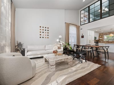 Living area at 9313 Notches DR - 3 bed 2 bath home