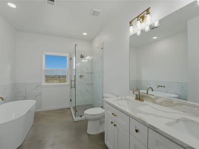 Bathroom at 9345 Hajovsky Rd - 3 bed 2 bath home