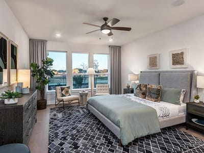 Primary bedroom at 9413 Boathouse DR - 3 bed 2 bath home