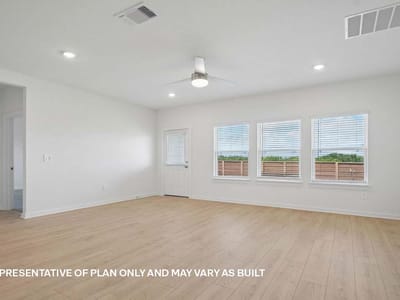 Living area at 9424 Buckstitch Saddle DR - 4 bed 3 bath home