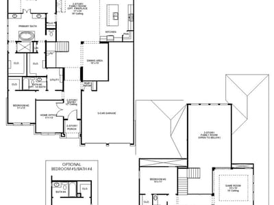 Living area at 9501 Dingo Dr - 5 bed 4 bath home