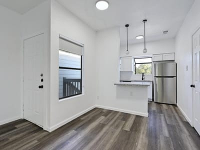 Kitchen at 9508 Kempler DR Unit #B - 1 bed 1 bath home