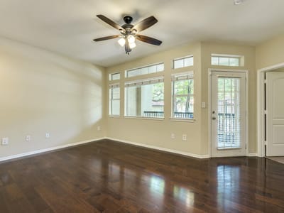 Primary bedroom at 9525 N Capital Of Texas Highway Unit #414 - 2 bed 1 bath home