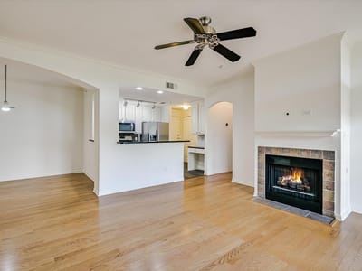 Living area at 9525 N Capital of TX Highway Unit #321 - 2 bed 2 bath home