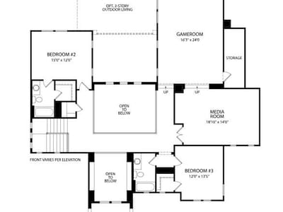 Kitchen at 953 Flagtop CT - 5 bed 5 bath home