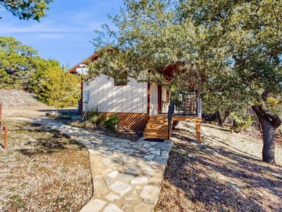Kitchen at 961 Buttercup Ln - Texas Central Railway Co Surv, Wimberley, TX
