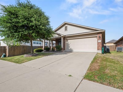 Living area at 9701 Shimla DR - 3 bed 2 bath home