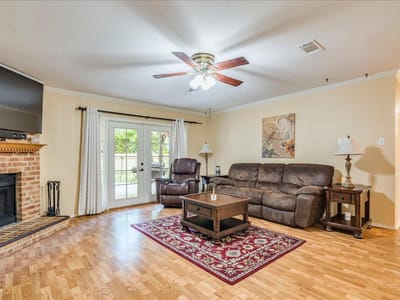 Living area at 9716 Moorberry ST - 3 bed 2 bath home