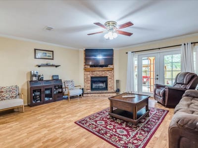 Primary bedroom at 9716 Moorberry ST - 3 bed 2 bath home