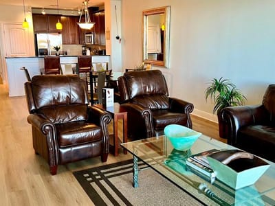 Living area at 98  Island Dr Unit #33 - 3 bed 2 bath home