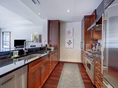 Bathroom at 98 San Jacinto Blvd Unit #1803 - 1 bed 1 bath home