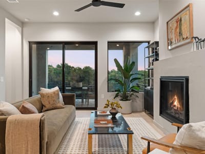 Living area at 9803 Ribelin Ranch CT Unit #6 - 4 bed 3 bath home