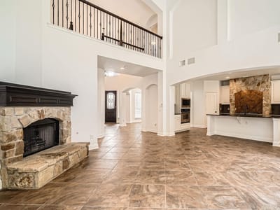 Living area at 9812 Whitley Bay Dr - 5 bed 3 bath home