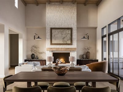 Living area at Lot 101 Tuscany Dr - 4 bed 4 bath home