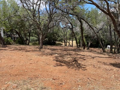 Living area - Lot 155 Wanta Hide-A-Way Living area at Lot 155 Wanta Hide-A-Way - Lakeside Beach, Spicewood, TX
