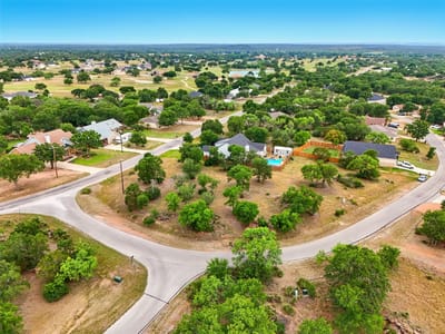 Living area at Lot 205 Skyline Dr - Royal Oaks Country Club, Kingsland, TX