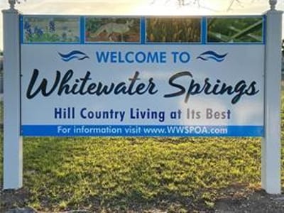 Living area at Lot 228 Whitewater DR - Whitewater Springs, Bertram, TX