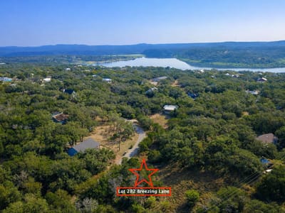 Living area - Lot 282 Breezing Ln Living area at Lot 282 Breezing Ln - Lakeside Beach, Spicewood, TX